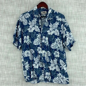 Campia Moda Mens Size M short sleeve button down hawaiian shirt 2001